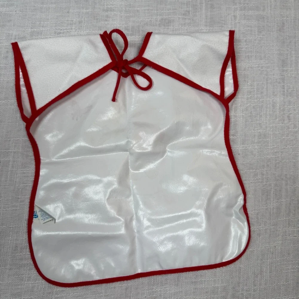 VTG Disney Winnie the Pooh Piglet Coverall Bib First Years Unisex Crumbs Catcher